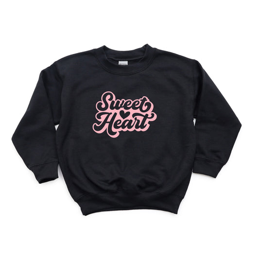 Sweet Heart With Heart | Youth Sweatshirt