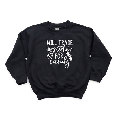 Will Trade Sister For Candy | Youth Sweatshirt