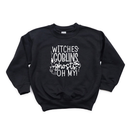 Witches Goblins Ghosts | Youth Sweatshirt
