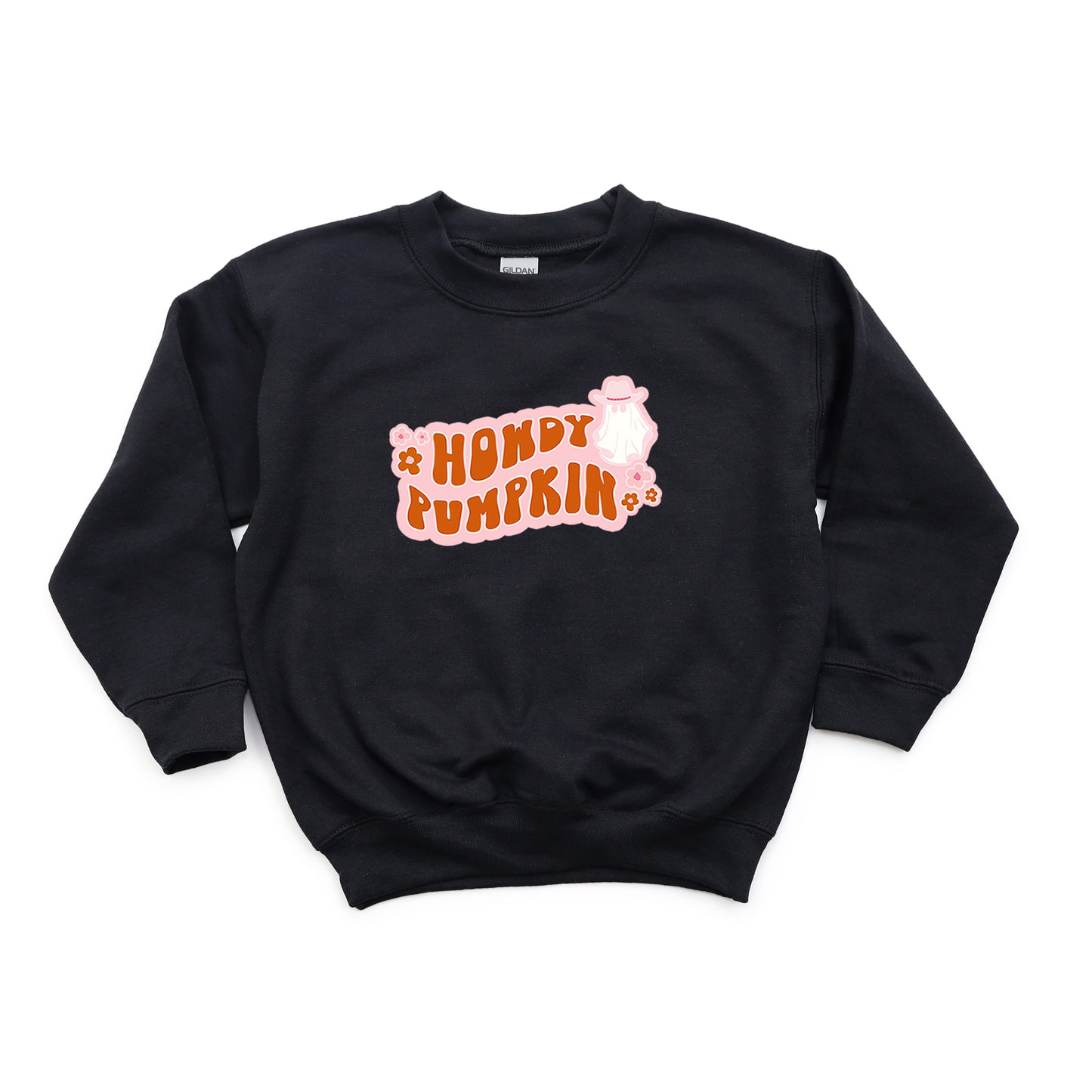 Howdy Pumpkin Ghost | Youth Sweatshirt