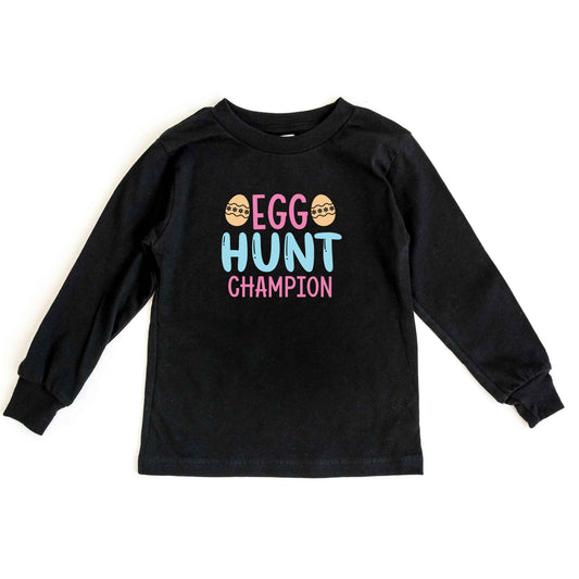 Egg Hunt Champion | Toddler Long Sleeve Tee