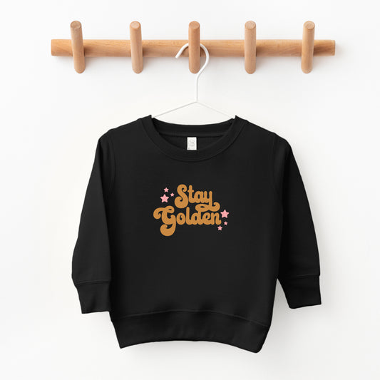 Stay Golden Stars | Toddler Sweatshirt