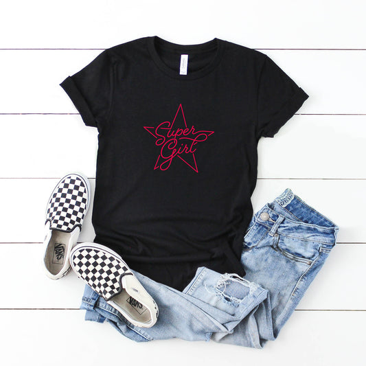 Super Girl | Youth Short Sleeve Crew Neck