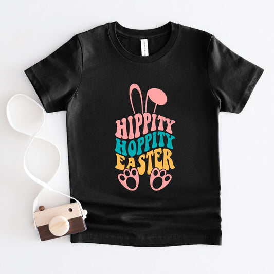 Hippity Hoppity Easter | Youth Short Sleeve Crew Neck