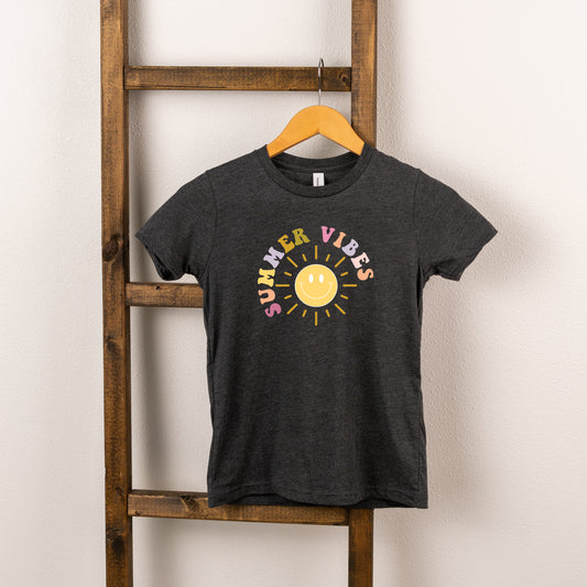 Summer Vibes Sun | Toddler Short Sleeve Crew Neck