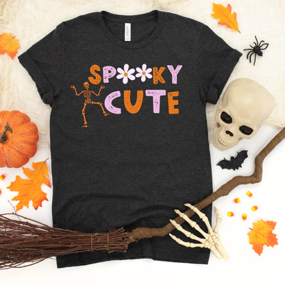 Spooky Cute Skeleton | Youth Short Sleeve Crew Neck