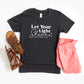 Let Your Light Shine Stars | Youth Short Sleeve Crew Neck