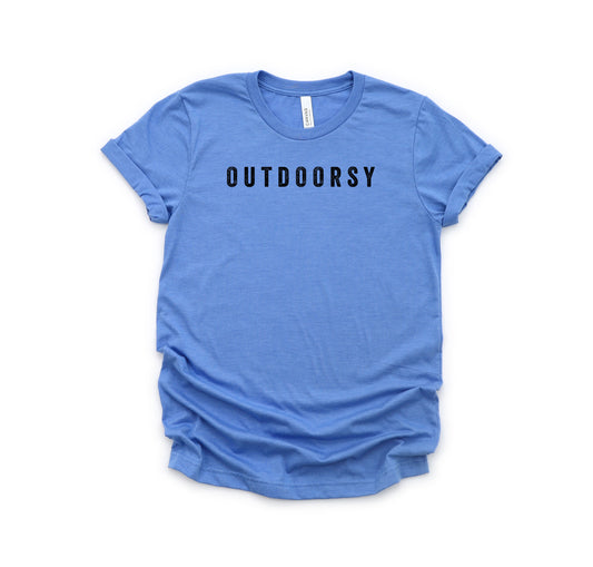 Outdoorsy | Youth Short Sleeve Crew Neck