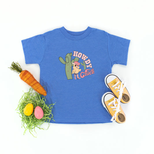 Howdy Chick | Toddler Short Sleeve Crew Neck