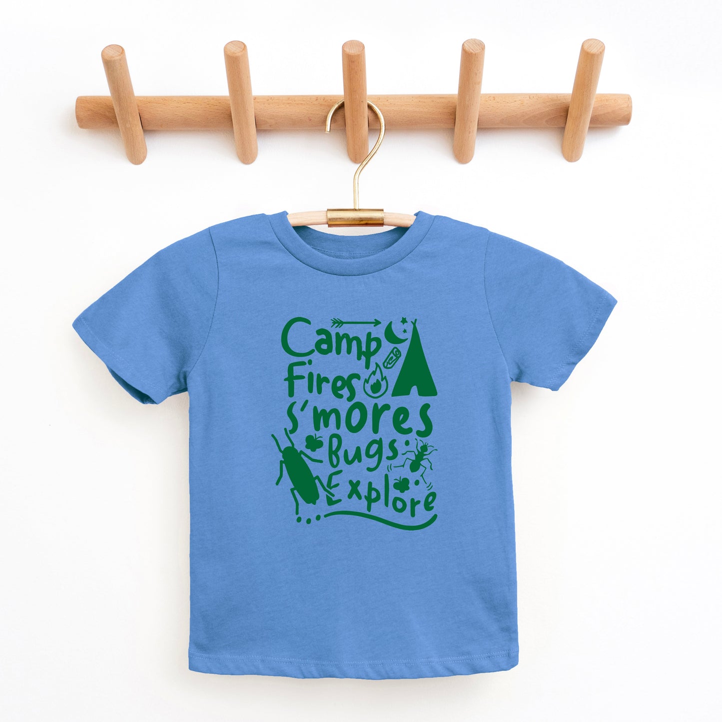 Camp Fire S'mores | Youth Graphic Short Sleeve Tee