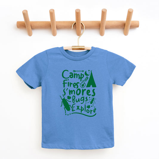 Camp Fire S'mores | Youth Graphic Short Sleeve Tee