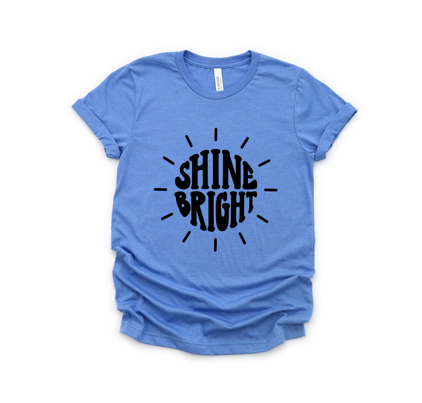 Shine Bright Sun | Toddler Short Sleeve Crew Neck