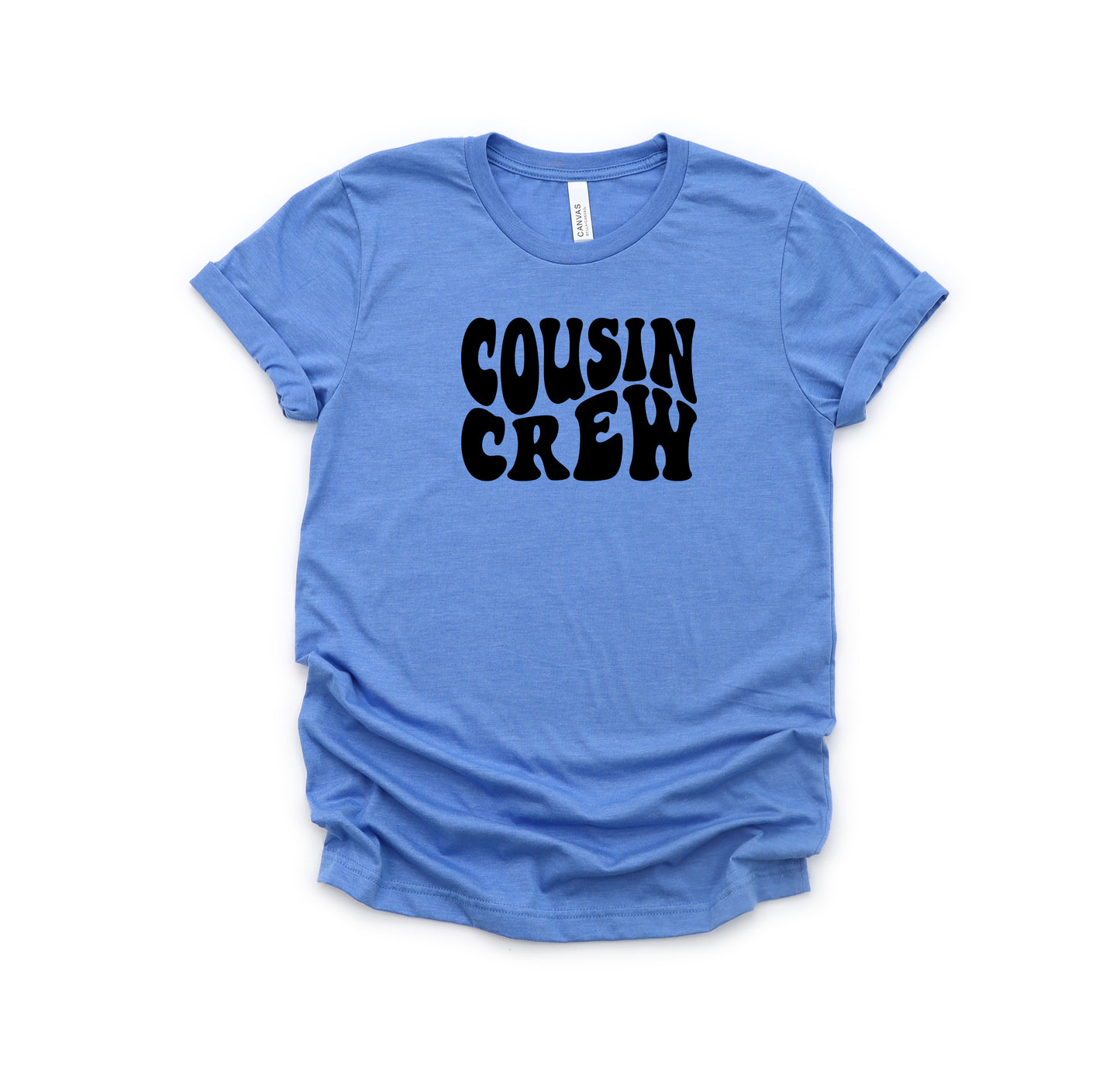 Cousin Crew Wavy | Toddler Short Sleeve Crew Neck