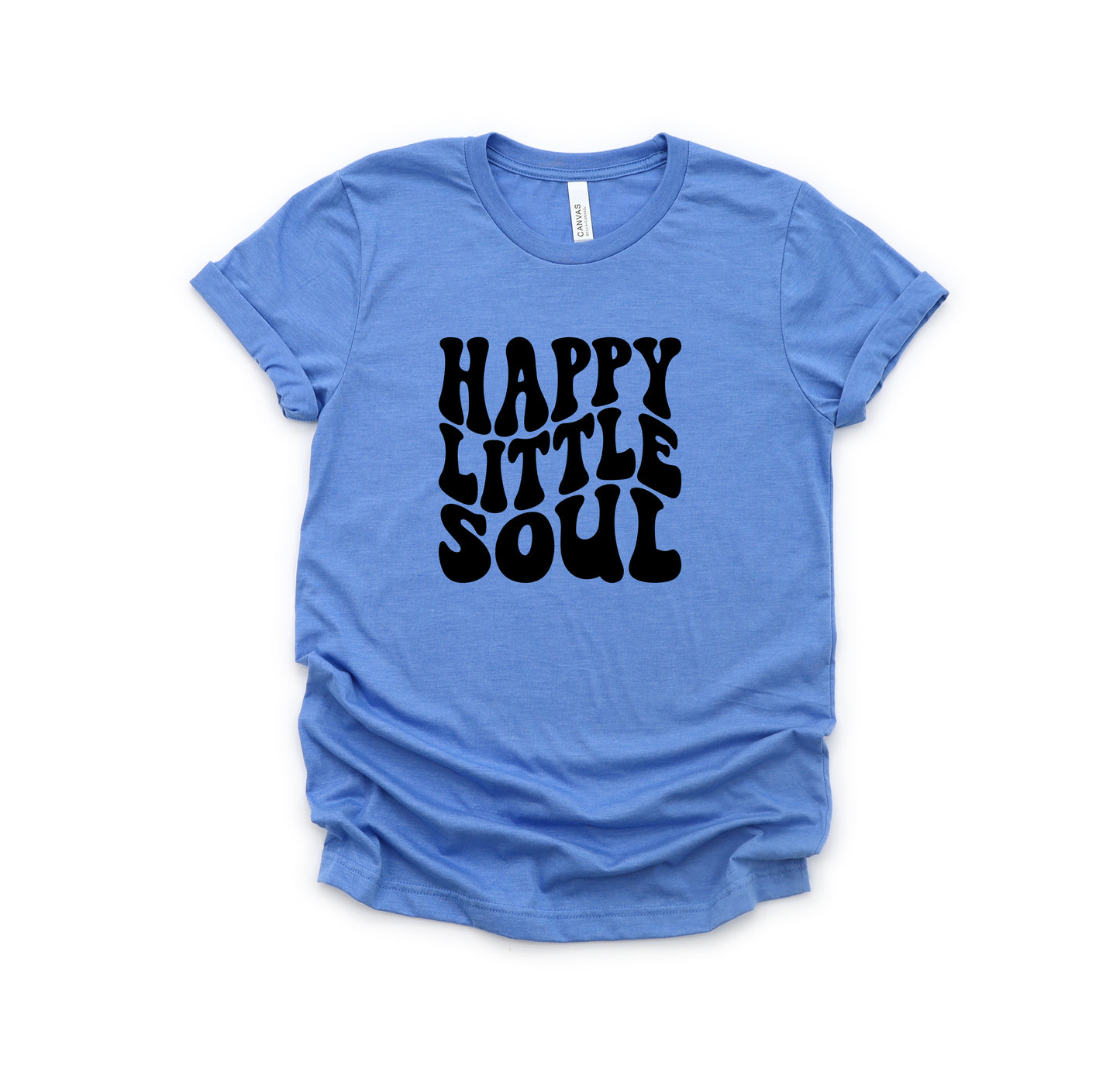 Happy Little Soul Wavy | Youth Short Sleeve Crew Neck