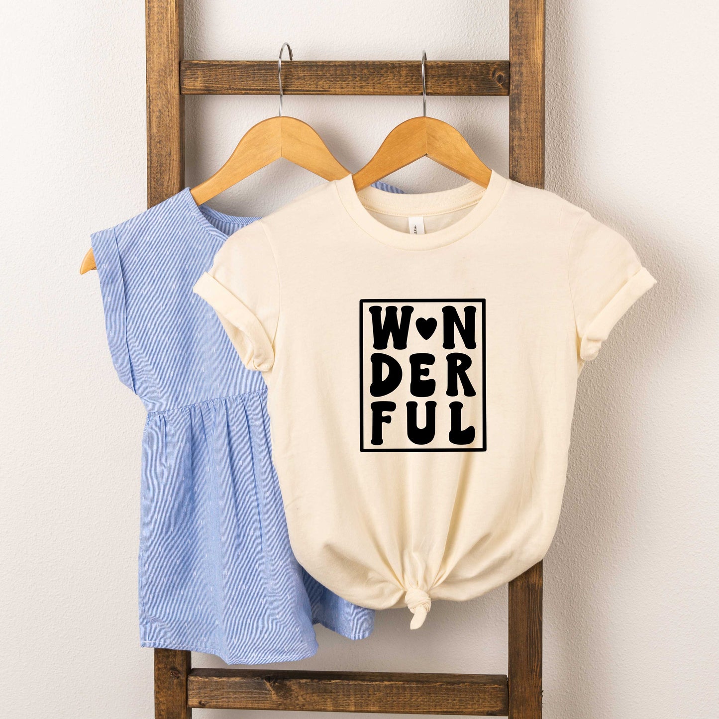 Wonderful Block | Youth Short Sleeve Crew Neck