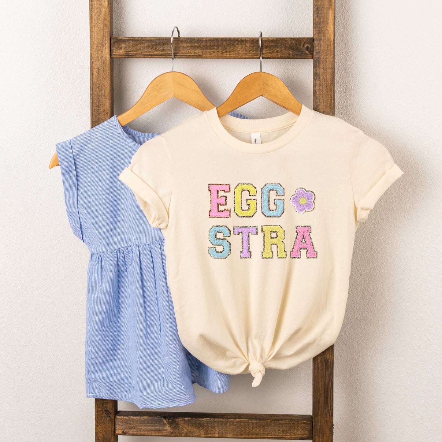 Eggstra Flower | Youth Short Sleeve Crew Neck