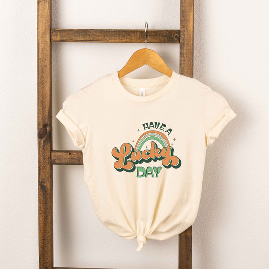 Have A Lucky Day | Toddler Short Sleeve Crew Neck