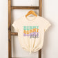 Bunny Babe Stacked | Toddler Short Sleeve Crew Neck