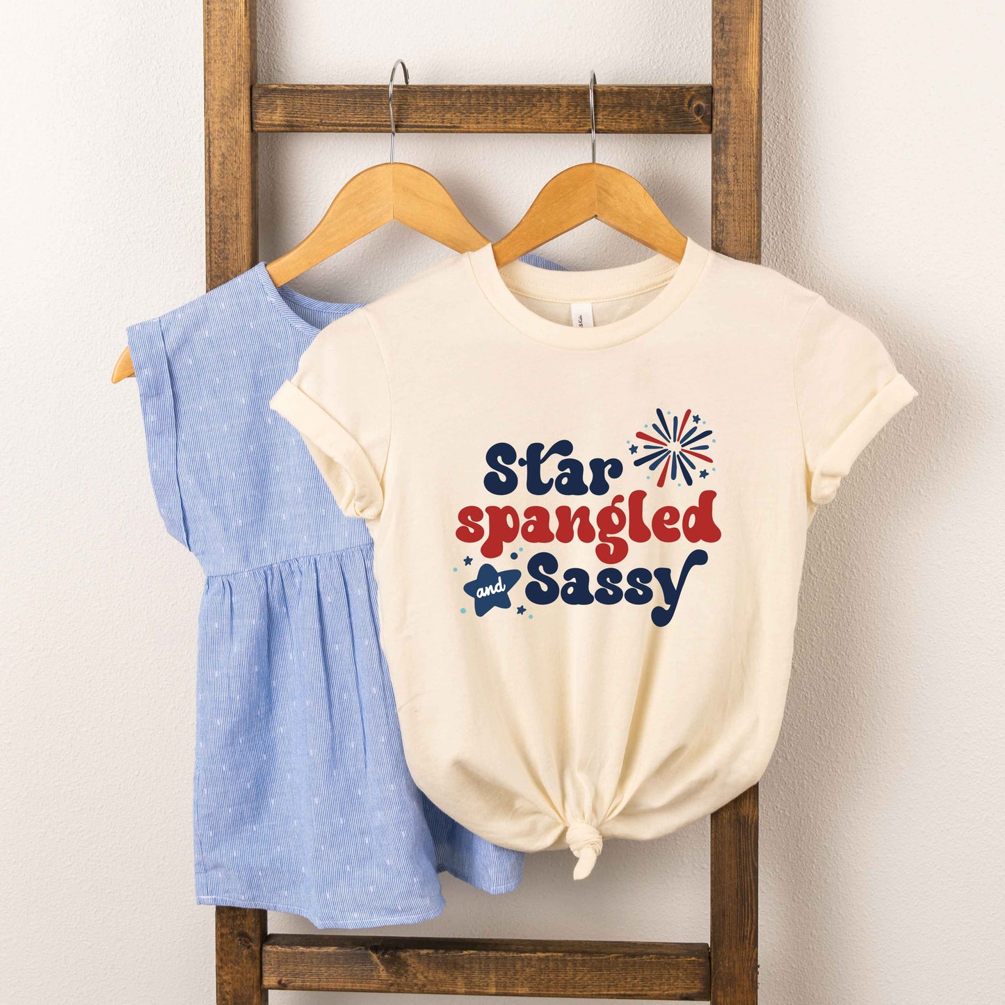 Star Spangled Firework | Toddler Short Sleeve Crew Neck