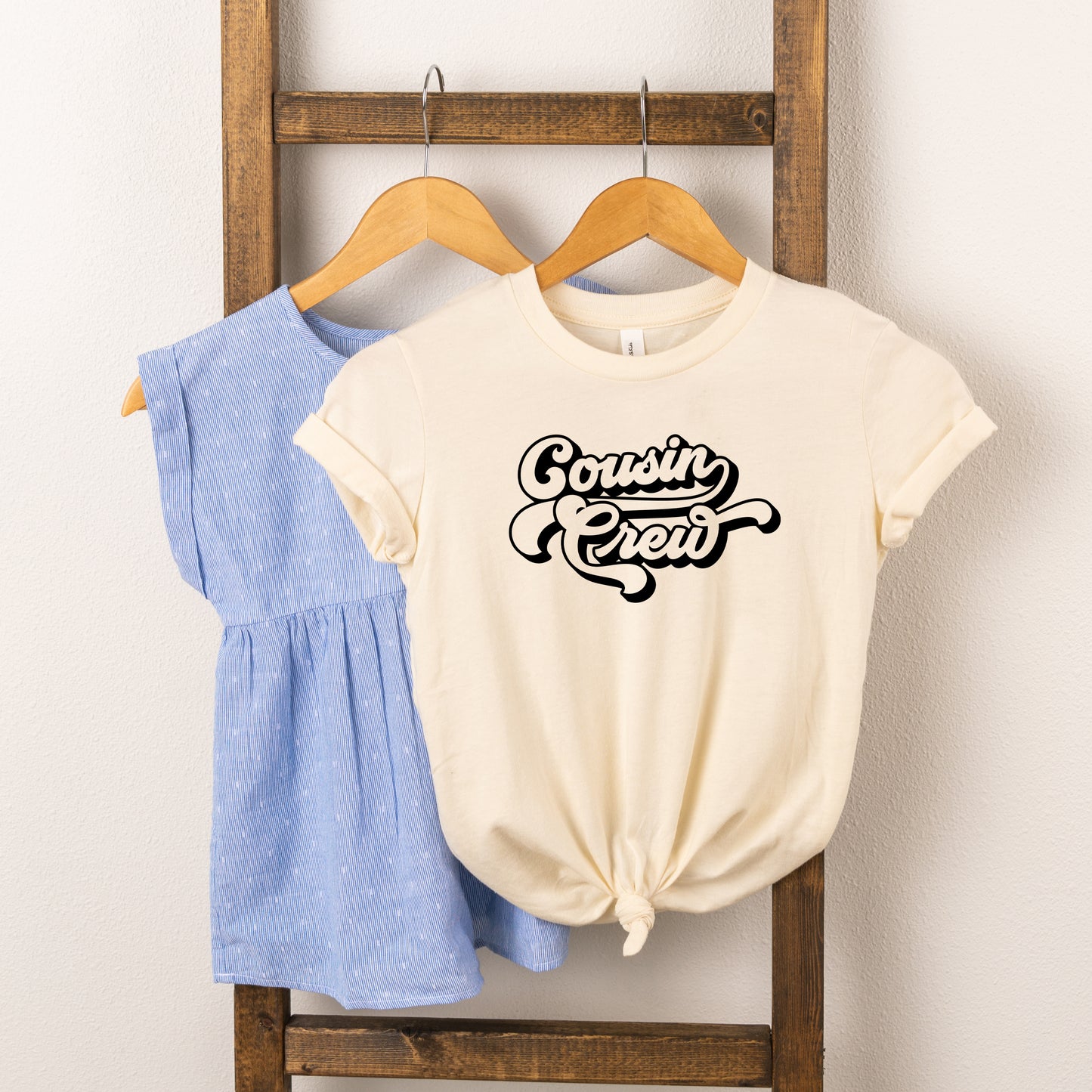 Retro Cousin Crew | Toddler Short Sleeve Crew Neck