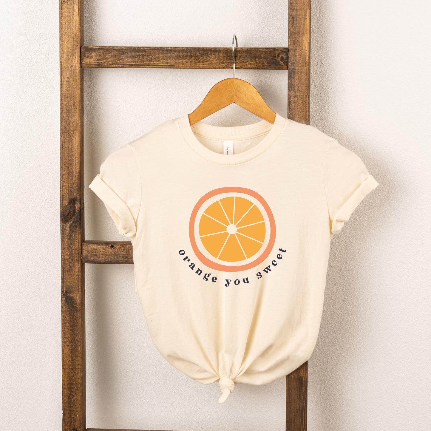 Orange You Sweet | Toddler Short Sleeve Crew Neck