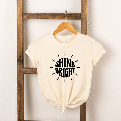 Shine Bright Sun | Toddler Short Sleeve Crew Neck