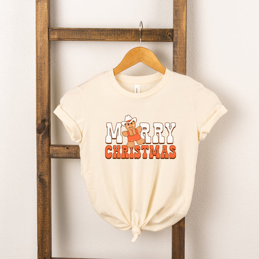 Merry Christmas Gingerbread | Youth Short Sleeve Crew Neck