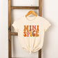 Mini Spice Wavy Colorful | Toddler Short Sleeve Crew Neck