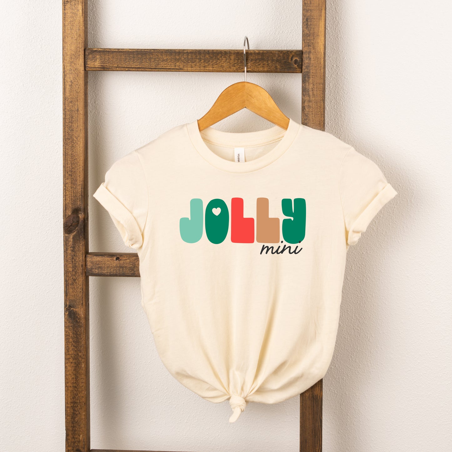 Jolly Mini Colorful | Youth Short Sleeve Crew Neck