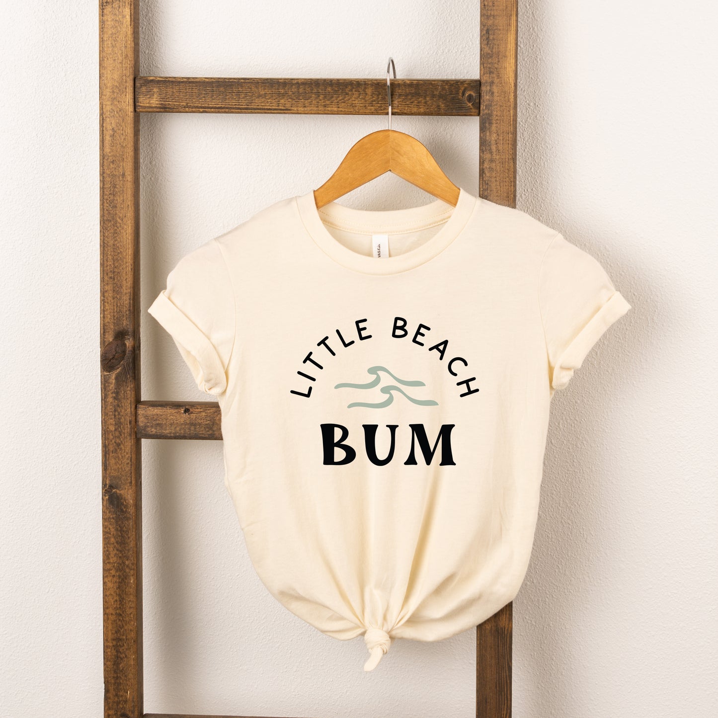 Little Beach Bum | Toddler Short Sleeve Crew Neck