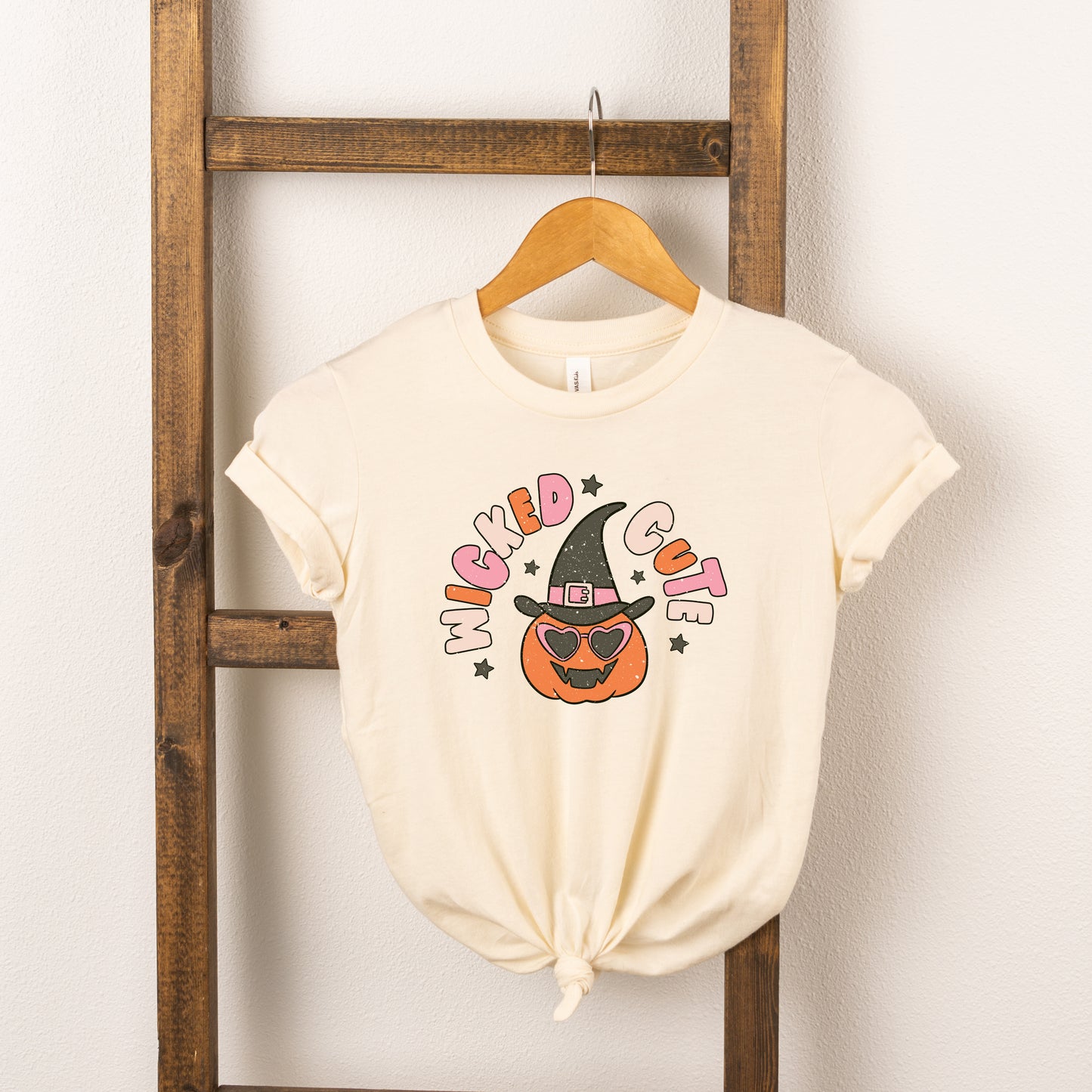 Wicked Cute Pumpkin | Toddler Short Sleeve Crew Neck