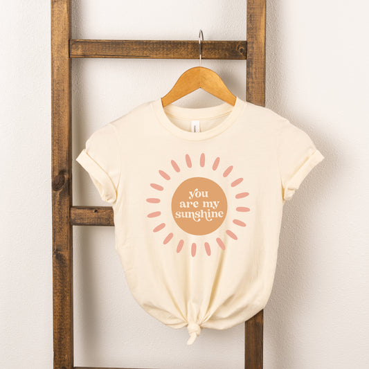 You Are My Sunshine Kids | Toddler Short Sleeve Crew Neck