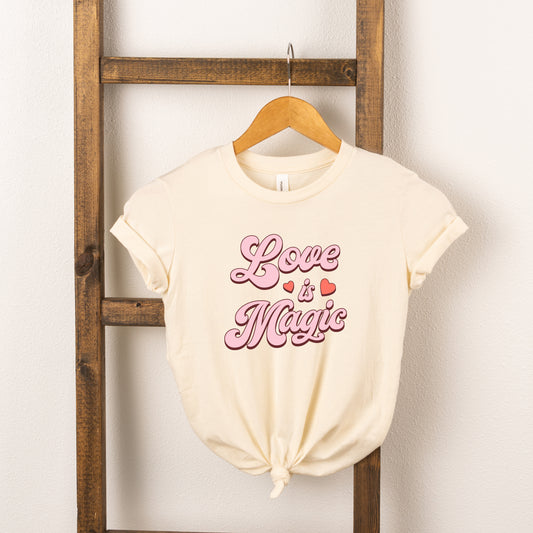 Love Is Magic | Toddler Short Sleeve Crew Neck