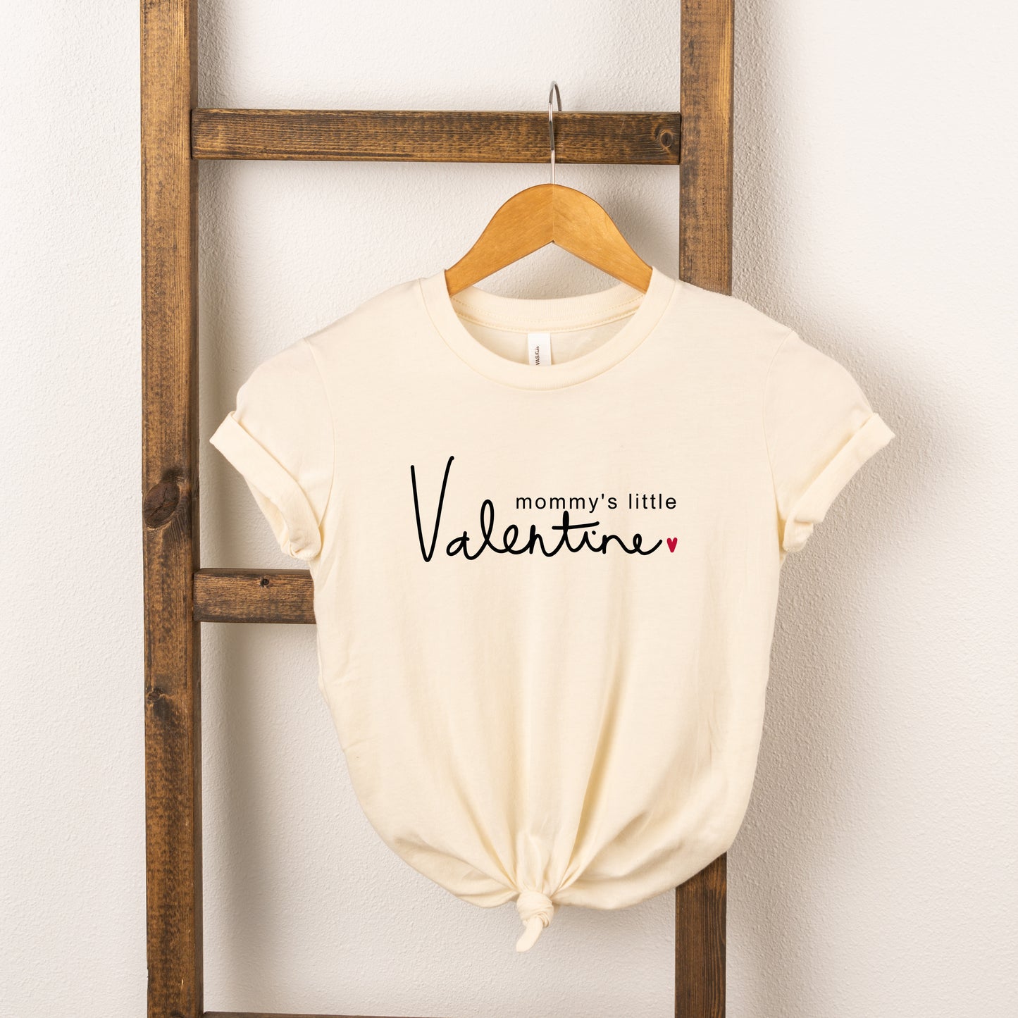 Mommy's Little Valentine | Toddler Short Sleeve Crew Neck