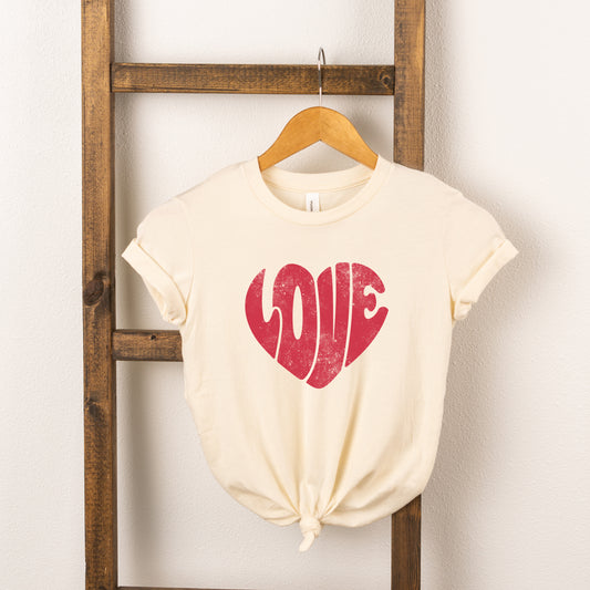 Love Heart | Youth Short Sleeve Crew Neck