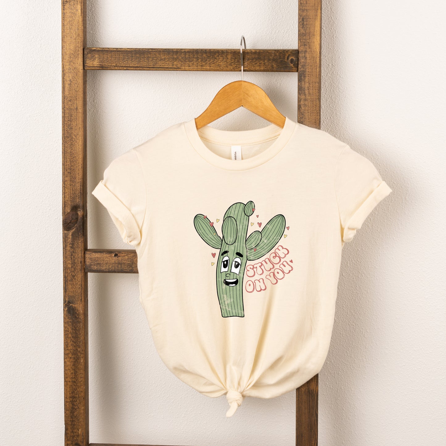 Stuck On You Cactus | Youth Short Sleeve Crew Neck