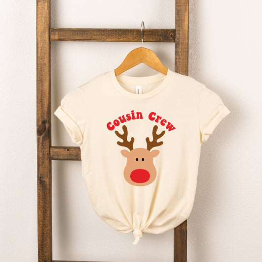 Cousin Crew Reindeer | Youth Short Sleeve Crew Neck