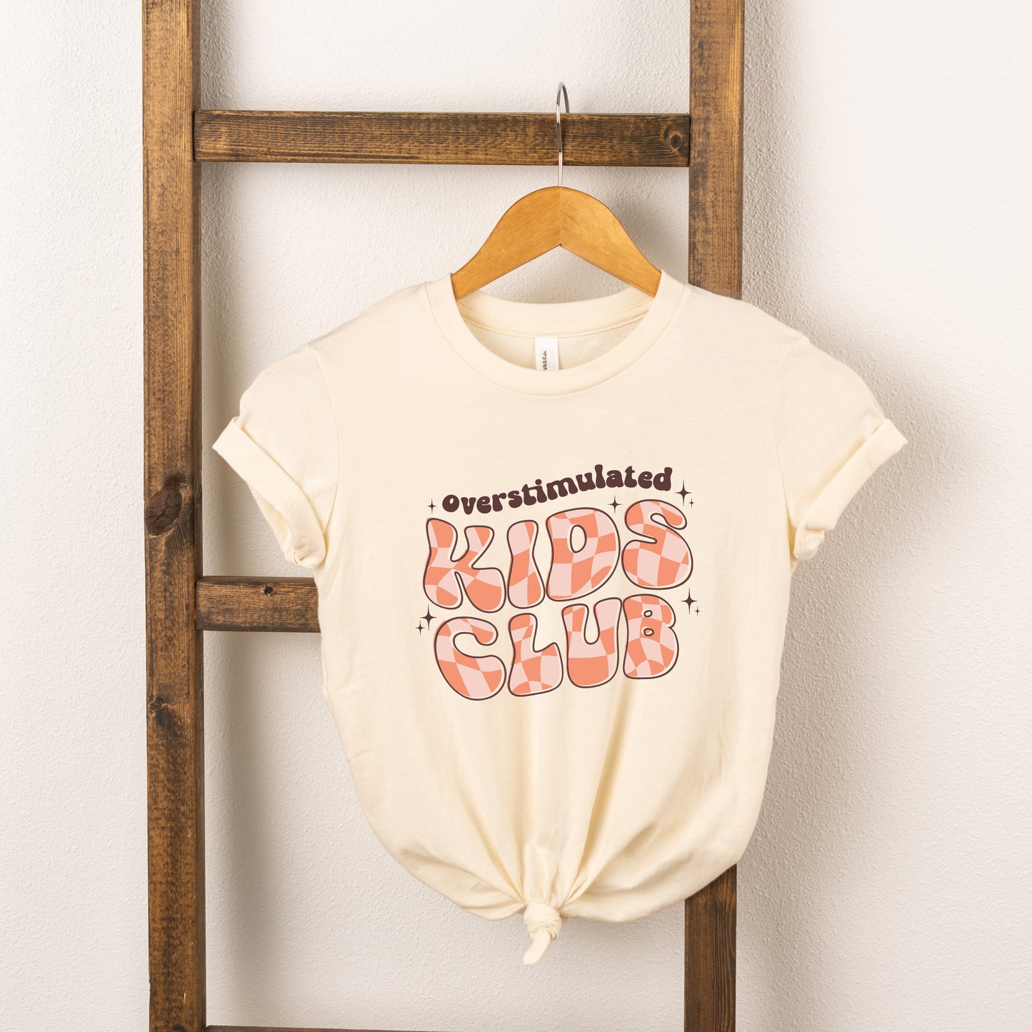 Overstimulated Kids Club | Toddler Short Sleeve Crew Neck