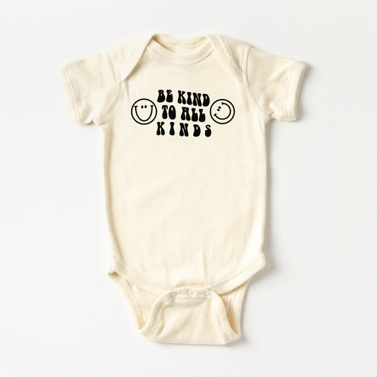 Be Kind To All Kinds | Baby Onesie