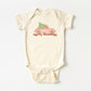 Merry Christmas Pink Car | Baby Onesie