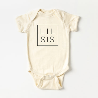 Lil Sis Square | Baby Onesie