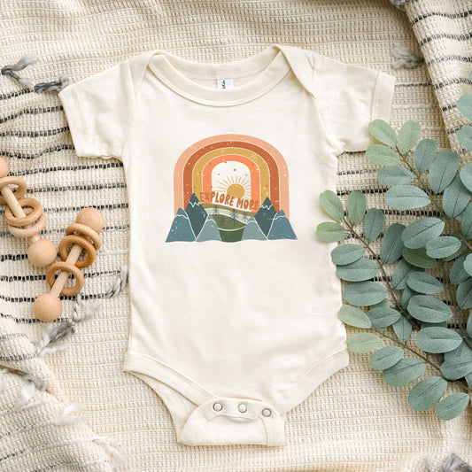 Boho Explore More | Baby Onesie
