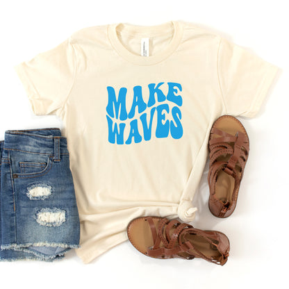 Make Waves | Youth Short Sleeve Crew Neck