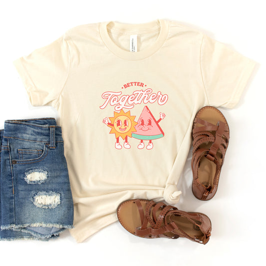 Better Together Sun And Watermelon | Youth Short Sleeve Crew Neck