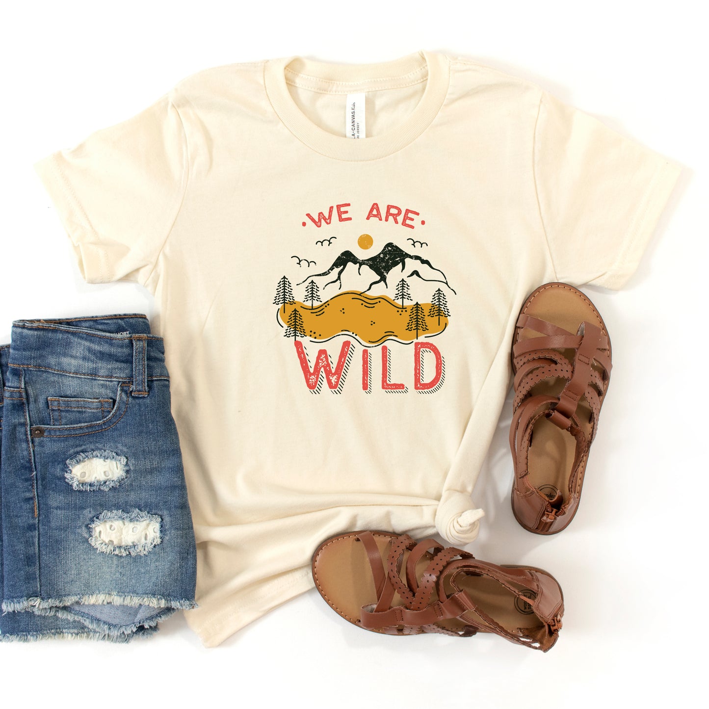 We Are Wild | Youth Short Sleeve Crew Neck