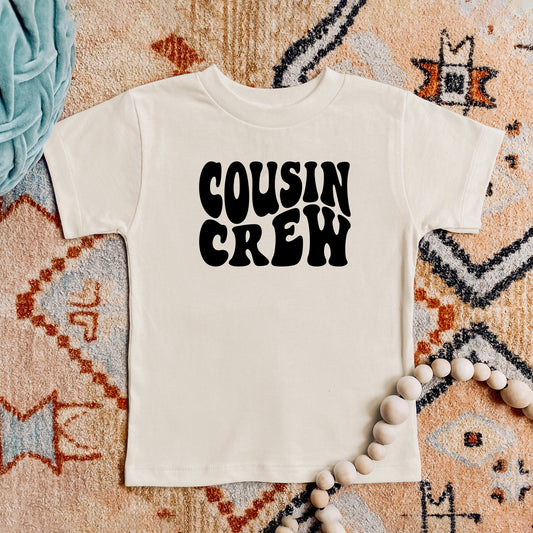 Cousin Crew Wavy | Youth Short Sleeve Crew Neck