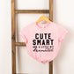 Cute Smart Dramatic | Toddler Graphic Short Sleeve Tee