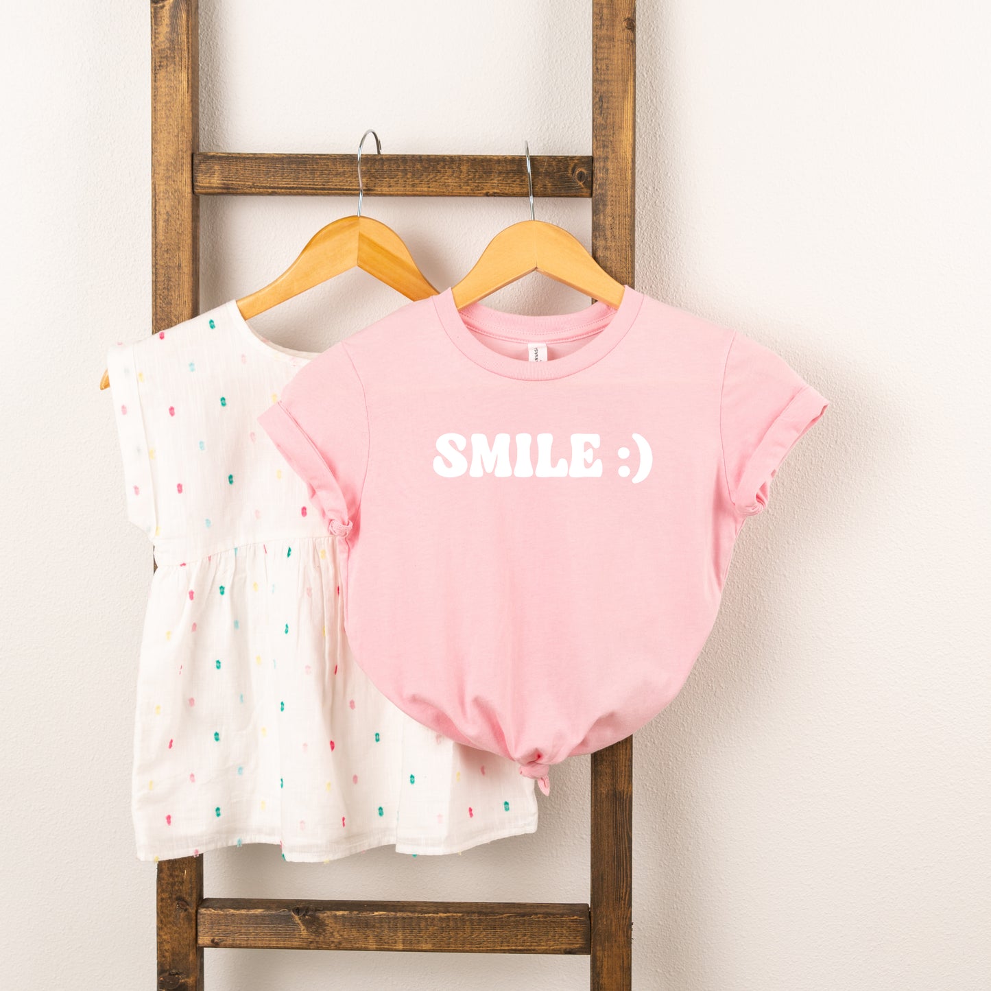 Smile Emoji | Toddler Short Sleeve Crew Neck