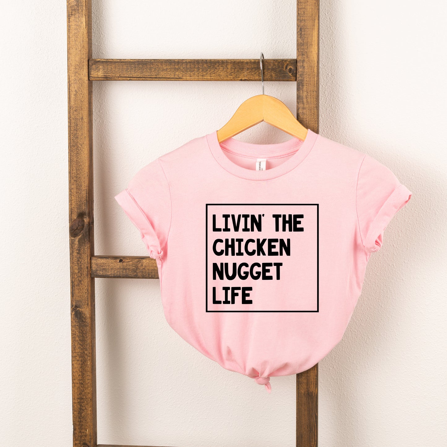 Chicken Nugget Life | Toddler Short Sleeve Crew Neck