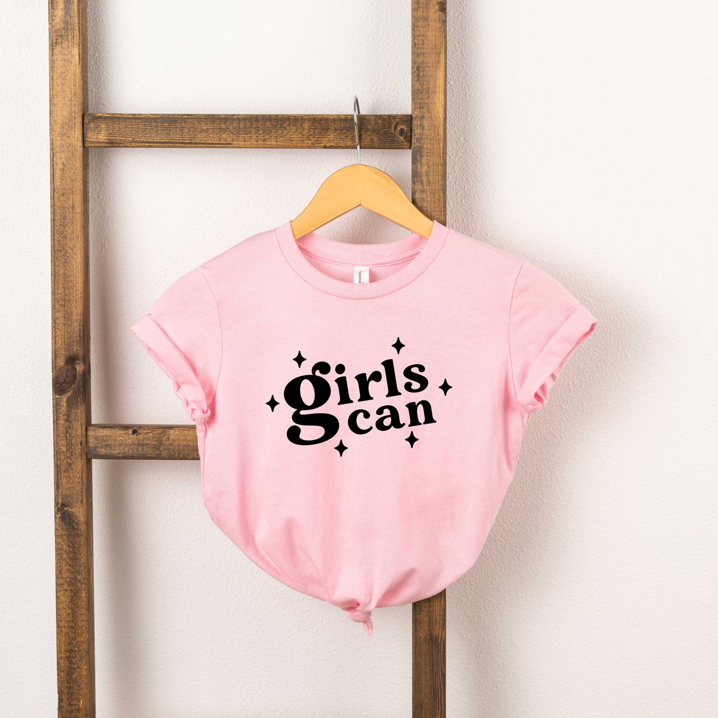 Girls Can | Toddler Short Sleeve Crew Neck